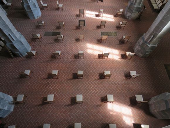 Corona-Beschränkungen in der Marktkirche