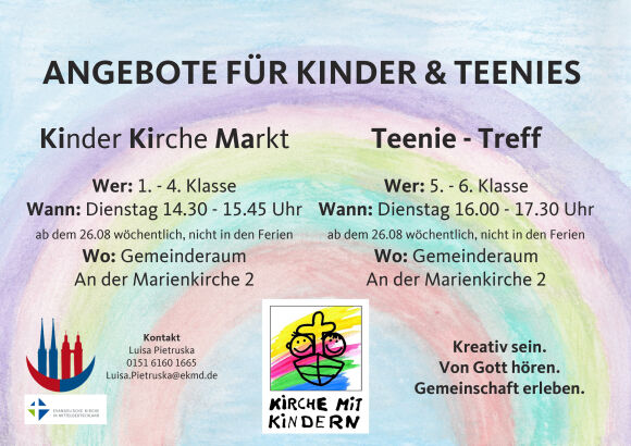 ★ © Luisa Pietruska | Kinderkirche und Teenie-Treff