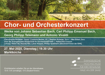 ★ Chor- und Orchesterkonzert der EHK