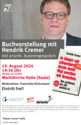Lesung Hendrik Cremer